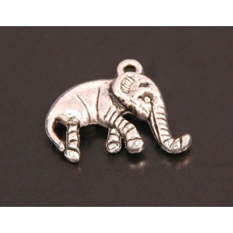 Подвеска мет.№372 24х18мм цв.Silver (цена за 1шт)